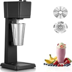 밀크셰이크 메이커 머신 375W 상업용 믹서 싱글 헤드 드링크 블렌더 27.7온스 스테인리스 컵이 포함된 3단