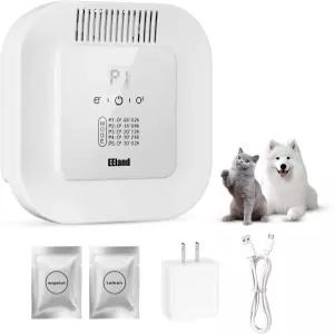 고양이 쓰레기 탈취제 99 냄새 제거 반려동물용 오존 공기청정기 쓰레기통용 강력한 화장실 옷장 캐비닛