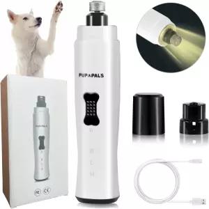 5개의 LED 섀도우 프리 라이트가 장착된 강아지 네일 그라인더 트리머는 소형 중형 및 대형 고양이를 위한