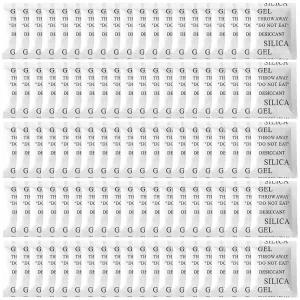 100PCS 5그램 프리미엄 실리카겔 패킷 보관용 건조제 팩 습기 흡수제 습도 건조 봉투 전자제품 신발 보석용