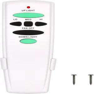 햄튼 베이 천장 팬 리모컨 교체용 업 다운 라이트 컨트롤 디머 3단 UC7078T CHQ7083T L3H2010FANHD