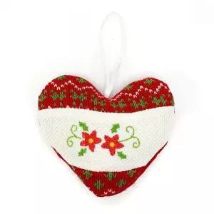 [마이모노샵][마이모노샵] 고급원단 트리장식 하트 장식레드 기념일 파티 (26141170)