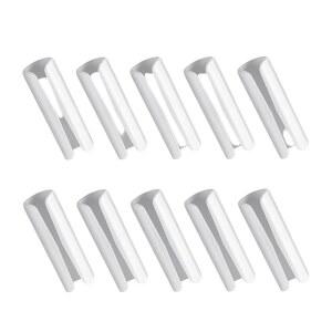 ZHQZZPH 침대 시트 그 및 패스너 매트리스용 10pcs 헤비 듀티 클립 미끄럼 방지 클립으로 시트를 안전하게 고정 침구용 흰색 홀더