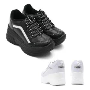 데일리 유행 슈즈 여성 스니커즈 굽높은 운동화 신발 jcv6+9rmp