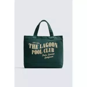 ZARA 자라 패브릭 토트백 - 1-507 126302