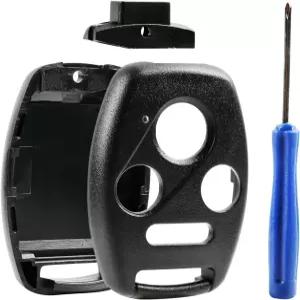 절단 불필요 - 키 포브 키리스 엔트리 원격 쉘 케이스 및 패드는 혼다 2003-2012 어코드 / 2006-2013 시빅