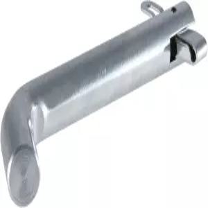 CURT 21551 회전 트레일러 히치 핀 직경 5/8인치 2인치 리시버 크롬 장착