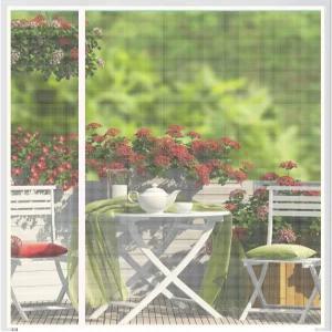 자석 스크린 도어는 크기 48인치 x 80인치 50인치 81인치 리버서블 왼쪽 오른쪽 쿼터 개구부 상단 중간