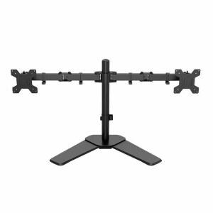 모니터 스탠드 대형 티비 거치대 듀얼 스크린 높이조절 회의실