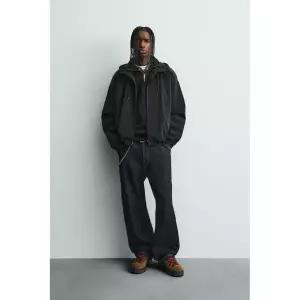 zara 자라 경량 하이테크 후드 재킷 - 블랙151900