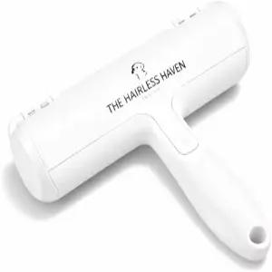 헤어리스 헤이븐 롤러 반려동물 털 제거기 및 재사용 가능한 보푸라기 가구 소파 카펫 의류 침구용 고양이