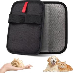 반려동물 털 제거기 정전기 제거 장갑 소파 가구 카펫 커튼 업그레이드된 도구 고양이 그루밍 PCS용 재사용