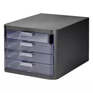 시스맥스 클리어멀티캐비넷 4단 -54097 서랍장 수납장 서랍