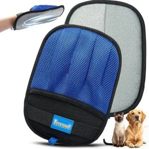 반려견 및 반려묘용 반려동물 제모 장갑 옷용 보풀 제거제 재사용 가능한 모피 가구용 손목 스트랩이 있는