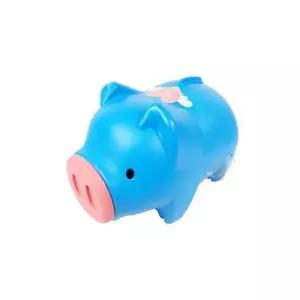 [문구/오피스] 블루 인테리어저금통 돼지저금통 동전저금통 왕대