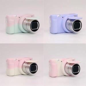 소니호환 ZV-1 디지털 카메라용 실리콘 아머 스킨 케이스, 바디 커버 보호대