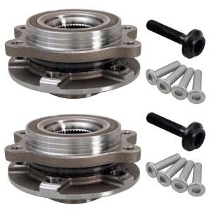 TUCAREST 513301 x2 Front Wheel Hub and Bearing Assembly Compatible With Au-di 09-15 A4 Q5 S5 /10-14 A5 S4 /13-15 RS5 S7 S6 S8 /12-15 A6 [5 Lug, 4H0498625A 4H0498625 4H0498625E BR930817K 8K0407607]