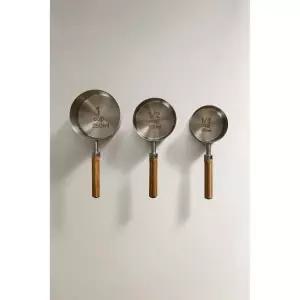 ZARA 자라 나무 계량 스푼 세트 - 브라운 122990