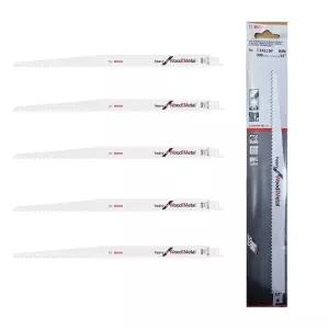 보쉬 컷소날 S1411DF 5개입 1세트 금속 메탈 철재 목재 겸용 300mm 컷쇼날 컷쏘