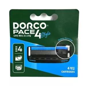 저자극 도루코 페이스 포 4 스타일 면도날 4개입