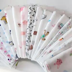 베이비큐 협력사 국산 무형광 밤부 가제 손수건 40장 세트