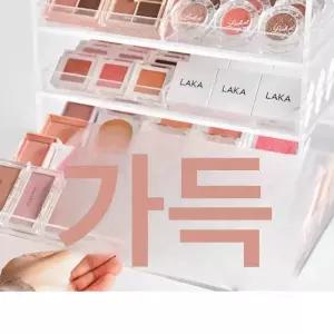 아크릴 아이섀도우정리함 보관 블러셔 서랍 투명