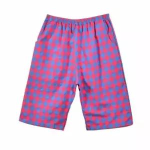 슬레진저 체크7부 밴딩바지 남자파자마팬츠 남성파자