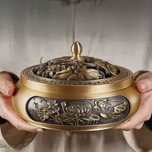 향로 황동 세트 향꽂이 향 받침대