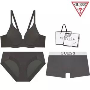 게스 GUESS 에어푸쉬 심블 커플속옷세트 GEWBRBPDR512DBR 402691