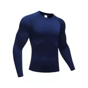 라운드넥 이너웨어 긴팔티 트레이닝 남성 헬스