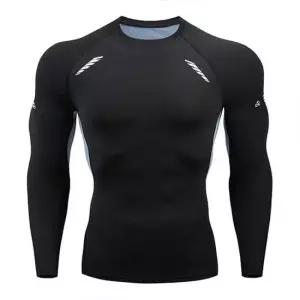 트레이닝 이너웨어 슬림핏 운동 긴팔 헬스 티 남자