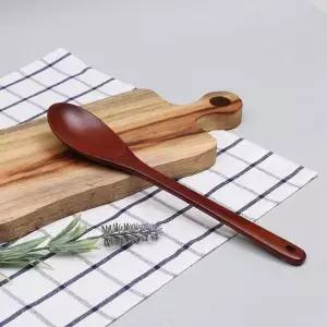 타원형 볶음스푼 옻칠 볶음주걱 나무 로즈우드