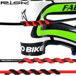 위험 20PCS 자전거 케이블 나선형 슬리브 하우징 보호기 브레이크/시프트 튜브 마찰 방지 고무