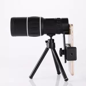단망경 휴대용 16X52 고배율 야외 스포트폰망원경