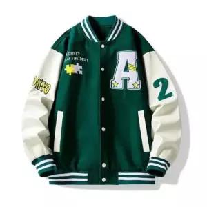 대학생 과잠바 투라인 포인트 일반핏 야구점퍼