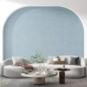 단열재 셀프 단열 벽지 1mX20m 타탄 오가닉 블루