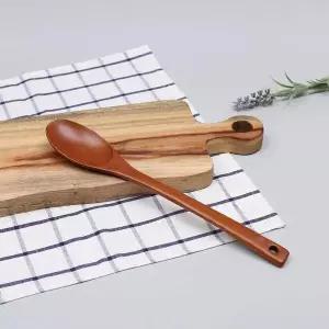 볶음스푼 옻칠 로즈우드 대 요리스푼