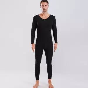 겨울 보온 내복 상의 브이넥 내의 타이즈