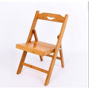 접이식 스마일 의자 대나무 캠핑 나무 휴대용 벤치 경량 인테리어 홈 작은 낚시 우드