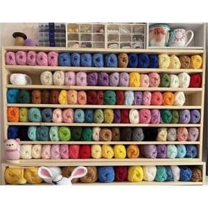 뜨개실 실타래 보관함 선반 미싱 진열대 공방 디스플레이
