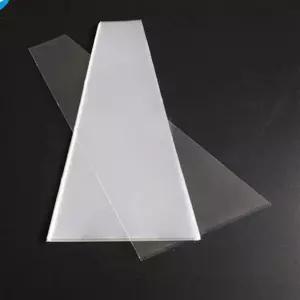 발렌타인데이를 위한 100개 투명 플라스틱 꽃다발 가방 슬리브 셀로판 로즈 포장 랩 선물 용품