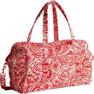 베라 브래들리 여성용 미라마 위켄더 여행 가방 - 프리미엄 코튼