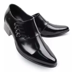 트렌디 남성 뾰족 구두 로퍼 신발 인기 고급 신사화 xQK6+9oAm