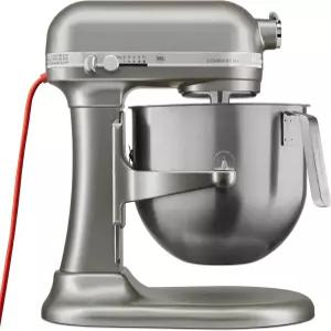 KitchenAid KSM8990CU 8쿼트 상업용 조리대 믹서 10단 기어 구동 컨투어 실버
