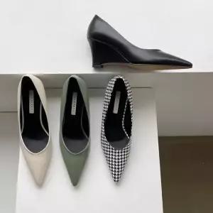 여성 스틸레토 개성있는 영캐주얼 웨지힐 패션 구두 개성있는구두 여성구두 여자힐