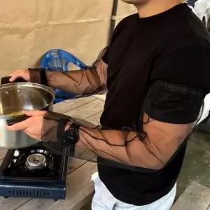 [SBD] 블랙 입는 방충 팔토시 모기장