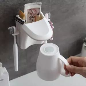 [SBD] 키밍 자석 칫솔통 걸이 칫솔꽂이 양치컵 칫솔컵 세트