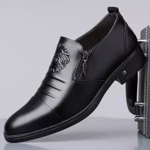 엘럽 남자 캐주얼 정장 비즈니스 워킹화 빅사이즈 배기 슈즈 원템5
