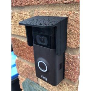 대부분의 초인종용 링 초인종 커버 비 햇빛 차단 후드 레인 눈부심 방지 날씨