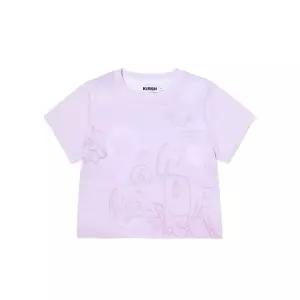 키르시 KIRSH X 썬원버드 풀 프린트 스탠다드핏 티셔츠 핑크 J52C2LRS17PIA